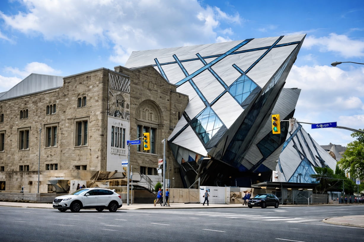 Building exterior in Toronto, Canada