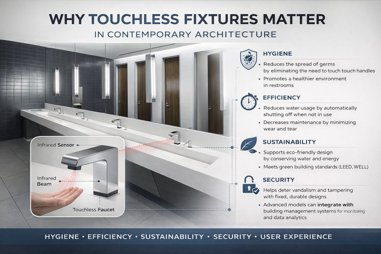 Why touchless fixtures matter in design
