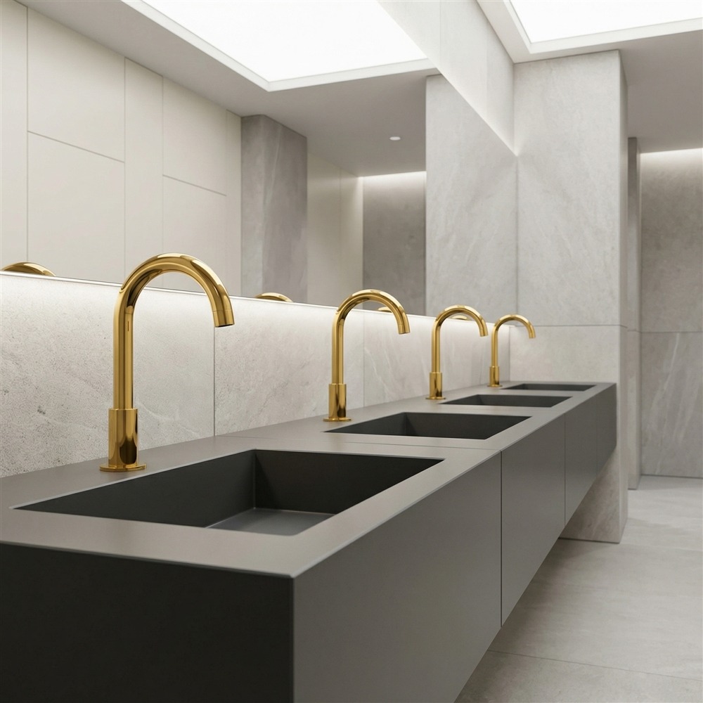 BathSelect contemporary commercial automatic faucet