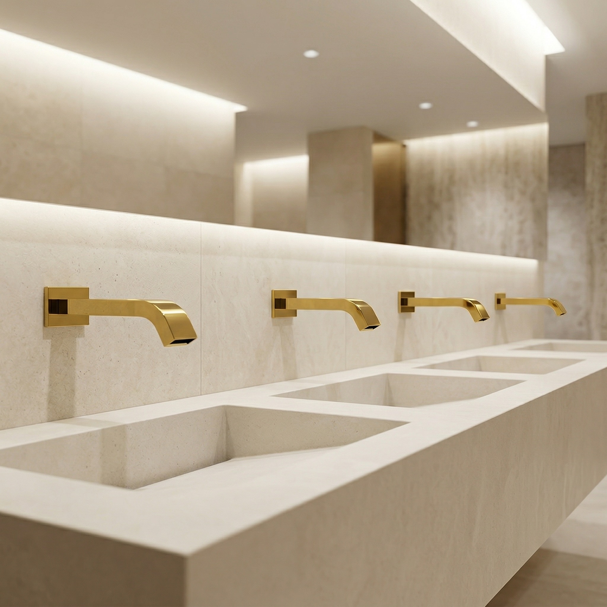 Fontana sensor faucet, architectural grade