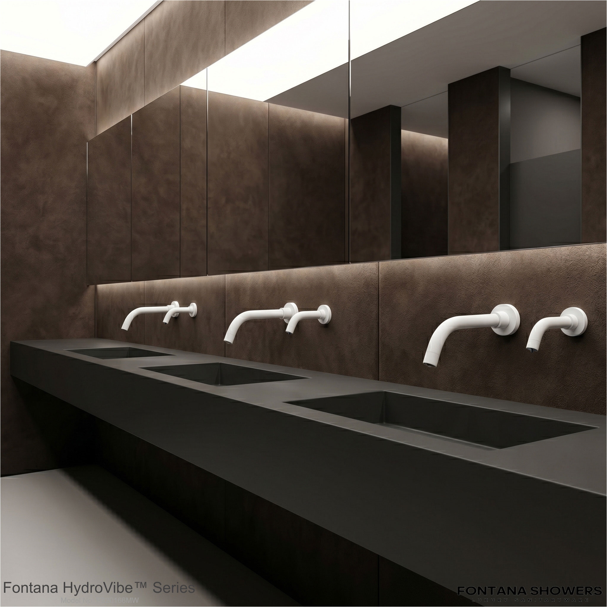 Architects and designers reviewing faucet materials and specification resources